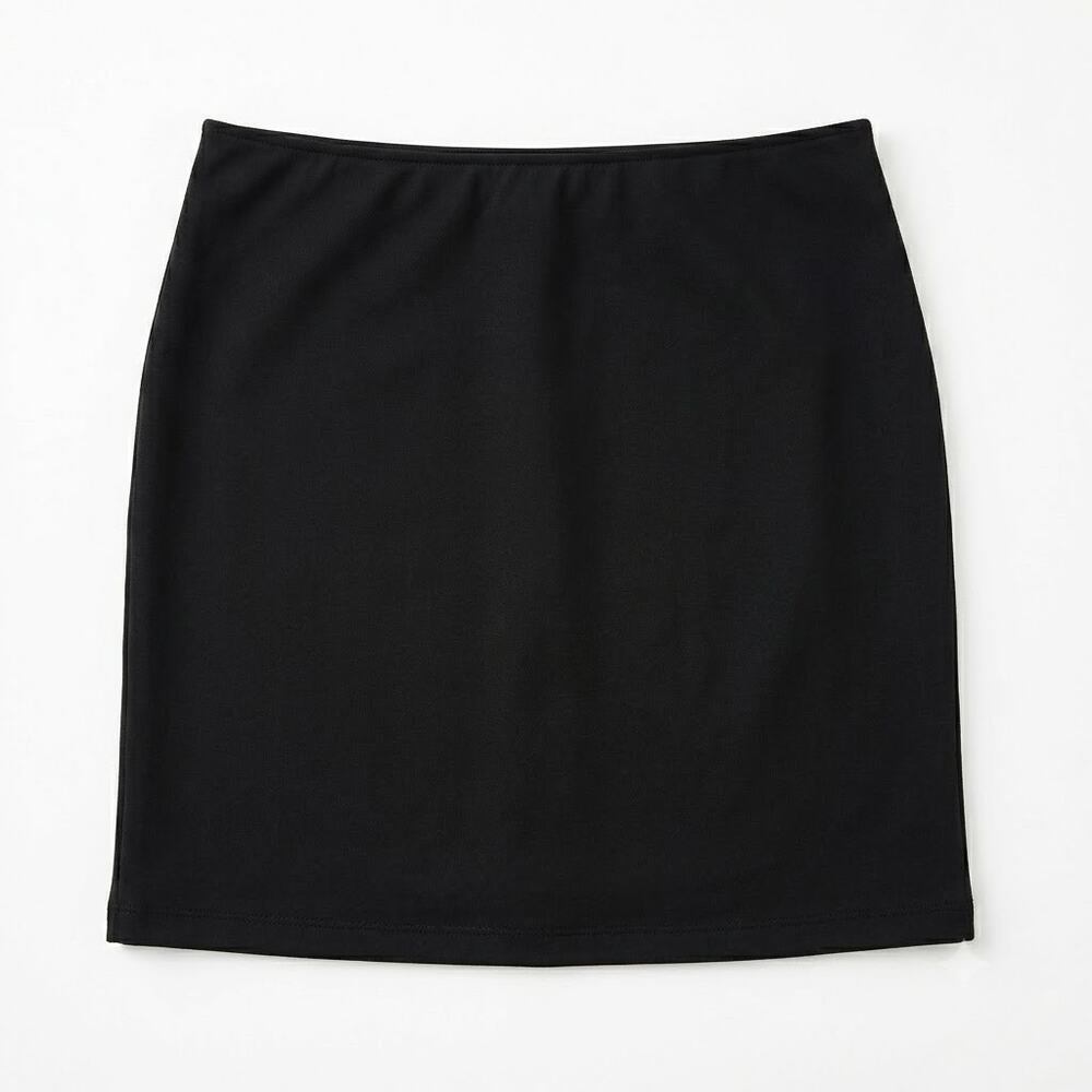 WILD FABLE ButterBliss Mini Bodycon Skirt Black Mid Rise Slim Fit Womens XXS